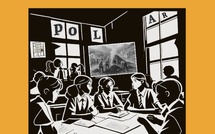 Retour en images : Restitution de résidence avec les écrivains Michèle Pedinielli (France) et Valerio Varesi (Italie):Écriture d’un polar avec les élèves du collège de Livia sur les charbonniers de l’Alta-Rocca - Mediateca di Santa Lucia di Tallà 