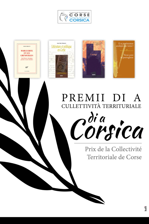 Deliberazione di a ghjuria per i premii di u libru di a Cullettività territuriale di Corsica, edizione 2013