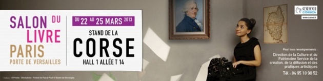 A literatura corsa s'invita à u salottu di u libru in Parigi A literatura corsa s'invita à u salottu di u libru in Parigi