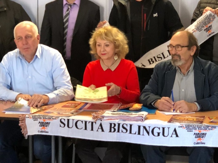 Firma di a Cartula da a Federazioni di i Fieri Rurali Agriculi è Artigianali di Corsica