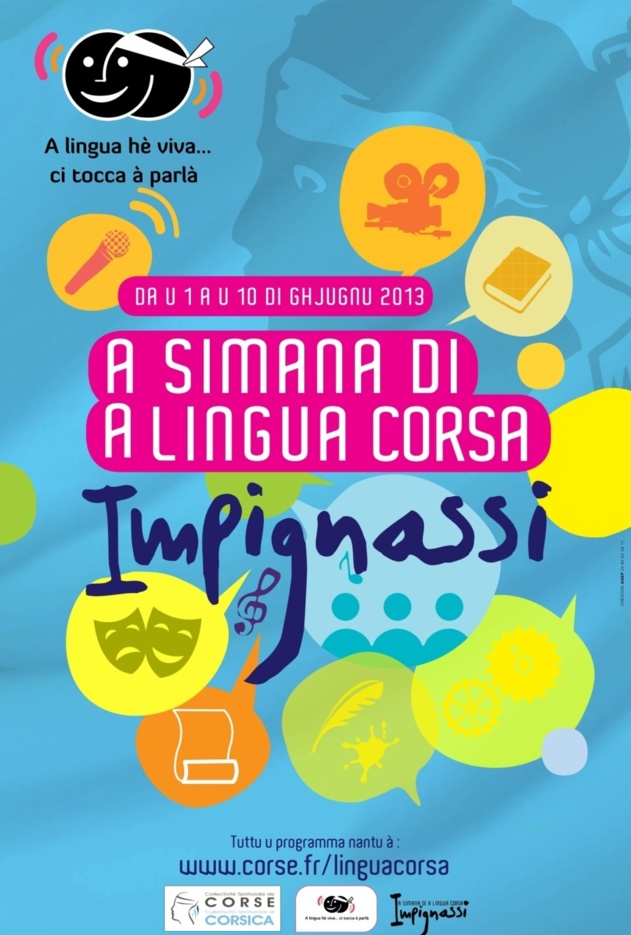 Simana di a lingua corsa 2013 - Da u 1u finu à u 10 di ghjugnu Simana di a lingua corsa 2013 - Da u 1u finu à u 10 di ghjugnu