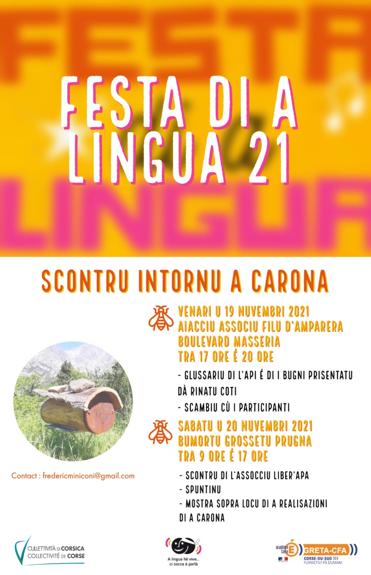 Un'ochju nant'à u "GRETA-CFA 2A" per i 10 anni di a FESTA DI A LINGUA di u 2021! Un'ochju nant'à u "GRETA-CFA 2A" per i 10 anni di a FESTA DI A LINGUA di u 2021!