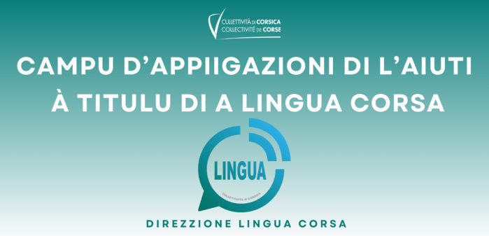 CAMPU D’APPIIGAZIONI DI L’AIUTI À TITULU DI A LINGUA CORSA