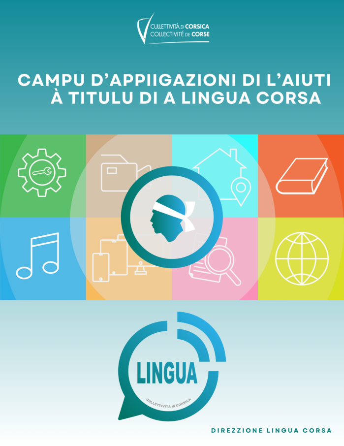 CAMPU D’APPIIGAZIONI DI L’AIUTI À TITULU DI A LINGUA CORSA