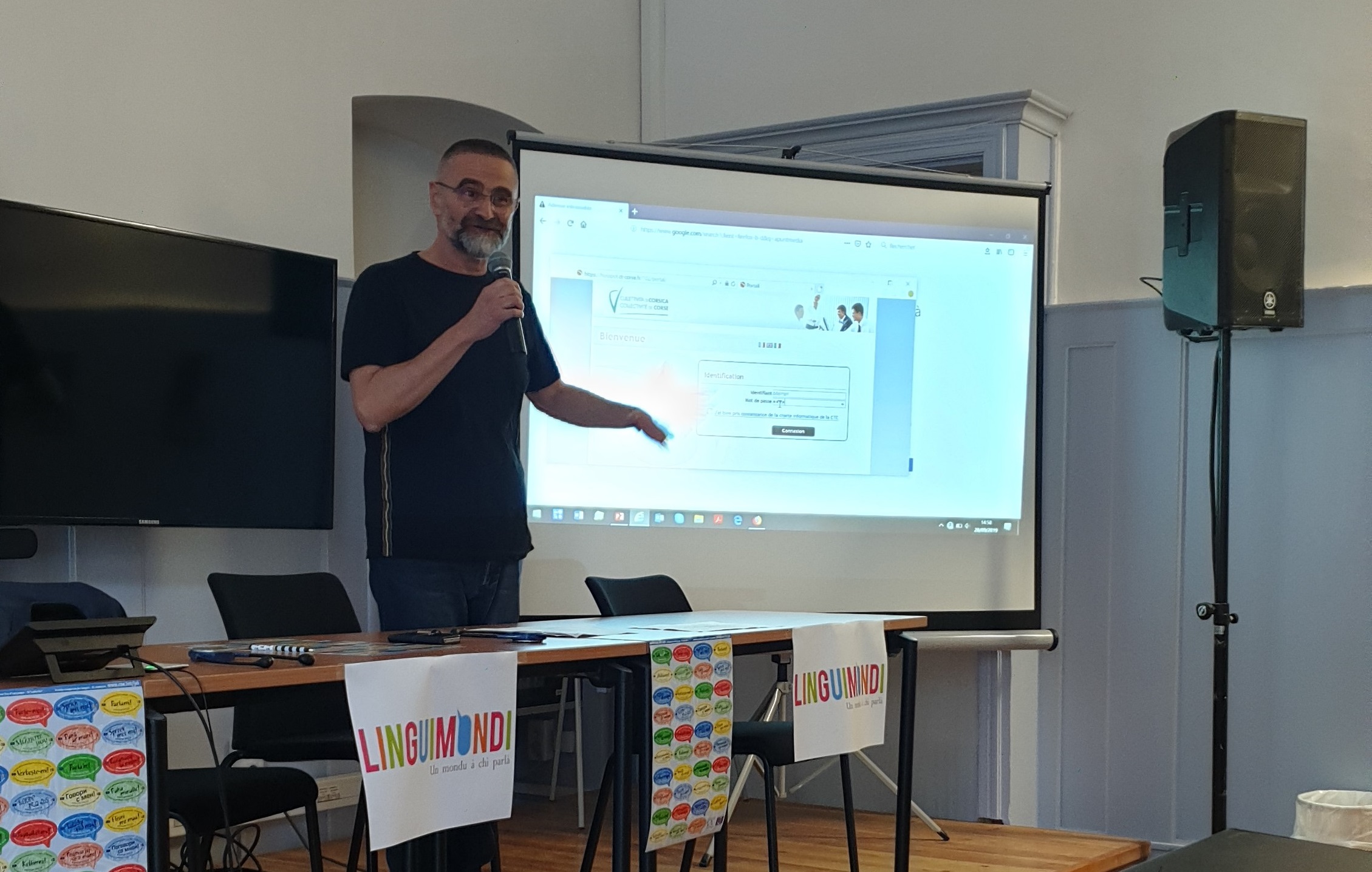 Linguimondi di u 2019 "Lingua è Media"