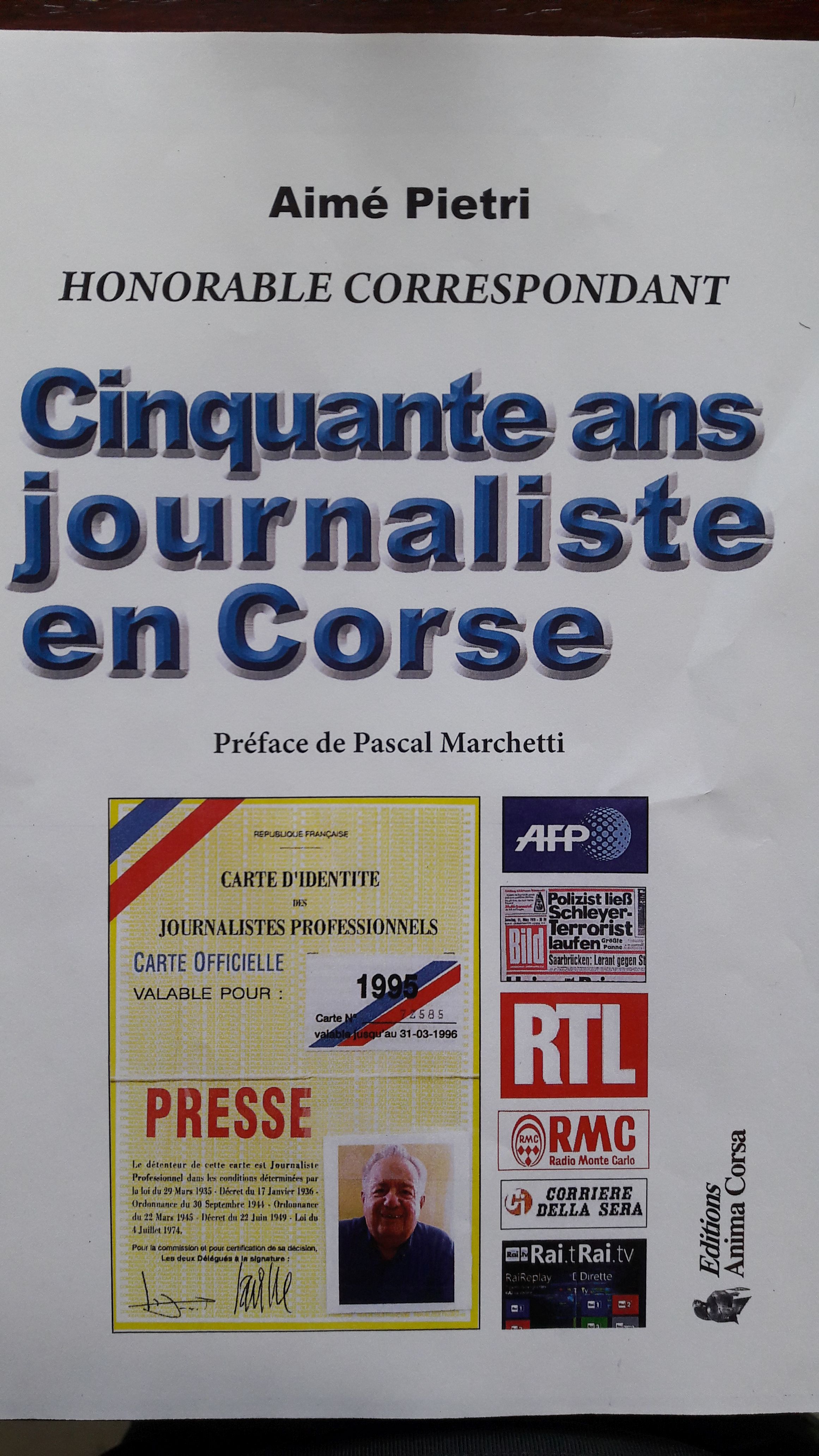 I Premii di u Libru di a CTC 2016