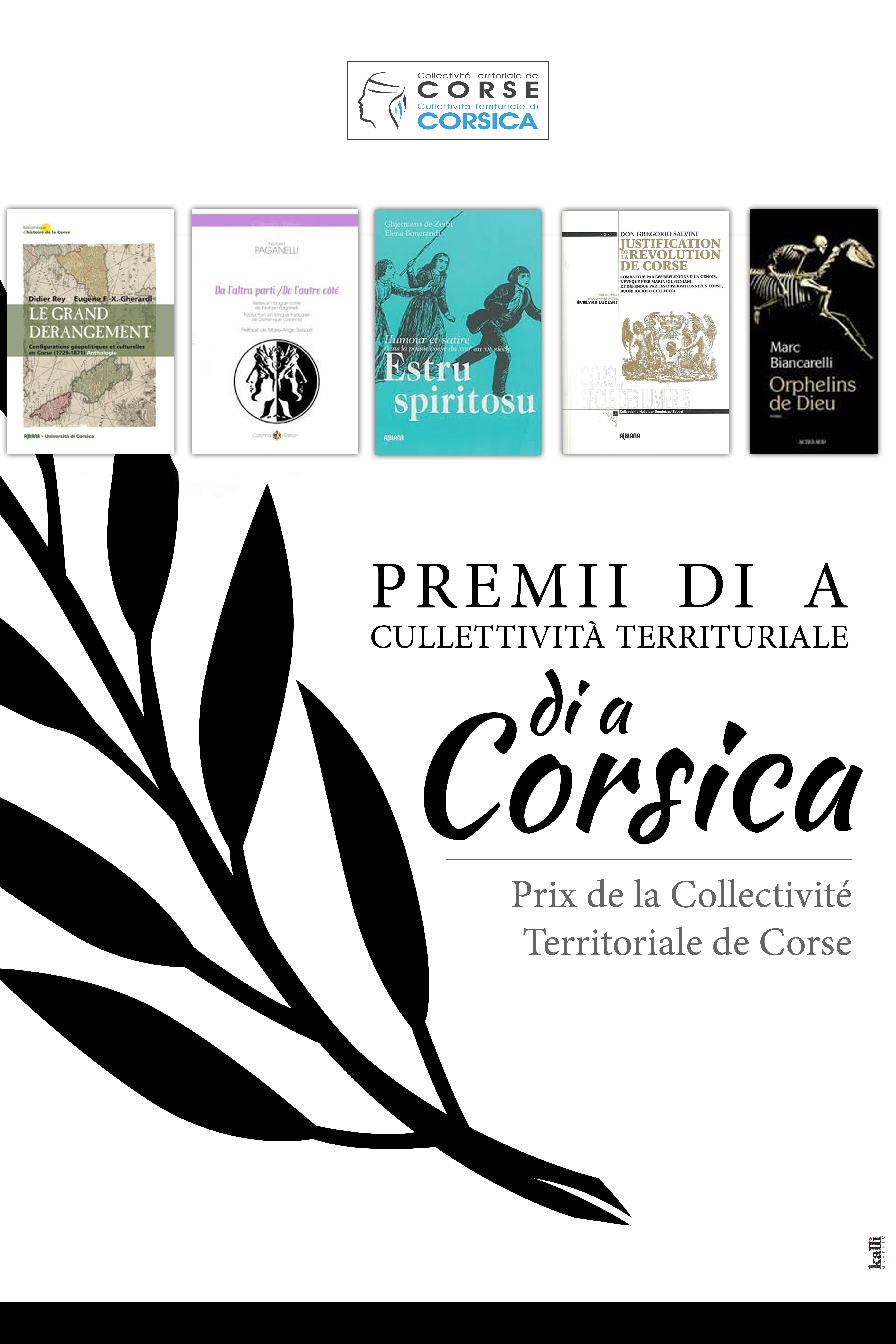 Affissu di i Premii 2014 di a Cullettività Territuriale di Corsica