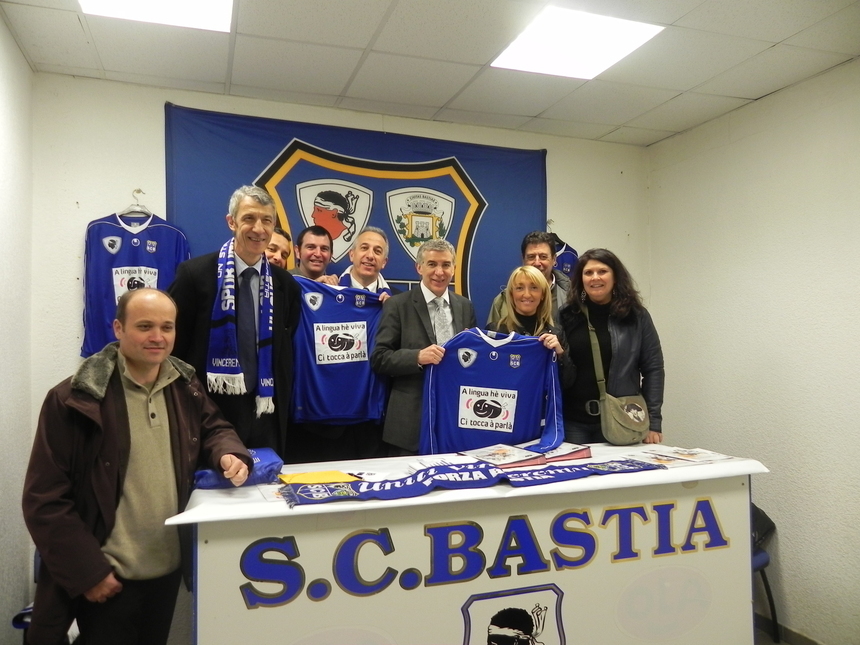 Adesione di u SCB à a Cartula di a lingua corsa Sabbatuu 12 diferraghju - 8ore disera Furiani - Stadiu Armand Cesari Adesione di u SCB à a Cartula di a lingua corsa Sabbatuu 12 diferraghju - 8ore disera Furiani - Stadiu Armand Cesari