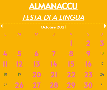 Un'ochju nant'à "A CUCHJARINA" per i 10 anni di a FESTA DI A LINGUA di u 2021!