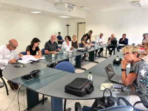 Conseil d'administration présidé par le Président de l'Office Foncier de la Corse