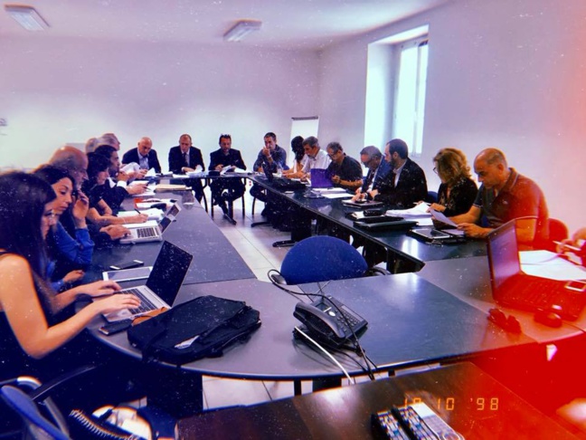 Conseil d’Administration de l’OFC présidé par Jean Christophe Angelini