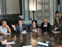 Conférence de Presse & Conseil d’Administration de l’Office Foncier présidés par Jean-Christophe Angelini
