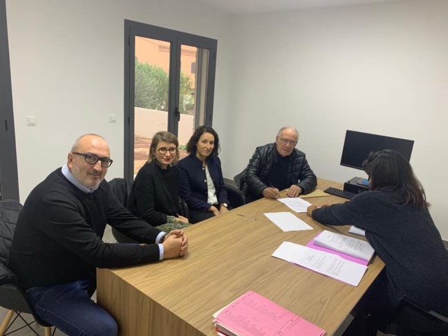 Signature de la convention de portage et de l’acte d’acquisition entre l'Office Foncier de la Corse & la commune de Ville-Di-Paraso.