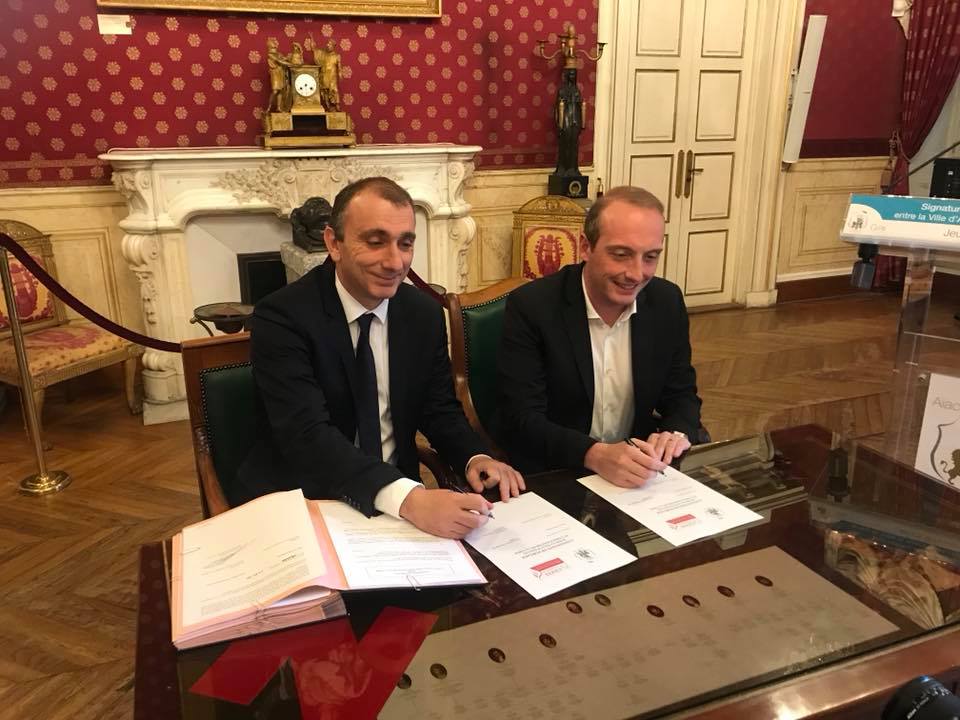 Signature d'une convention de portage entre l'OFC et la Mairie d'Aiacciu
