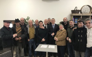 Signature d'une convention de portage entre l'OFC et la commune de Ciamannace