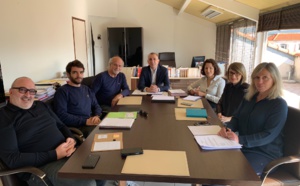 Réunion avec le Président de la CRPF et l'équipe de l'OFC