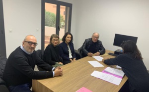 Signature de la convention de portage et de l’acte d’acquisition entre l'Office Foncier de la Corse &amp; la commune de Ville-Di-Paraso.