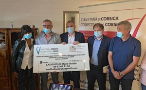 Article sur le journal en ligne Corse Net Infos : L'office foncier de la Corse acquiert des parcelles bâties à Carbuccia