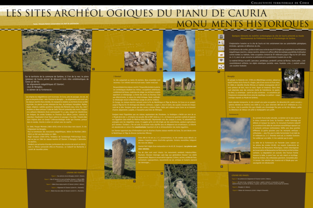 Les sites archéologiques du pianu de Cauria