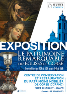 Exposition « le Patrimoine remarquable des églises de Corse » 