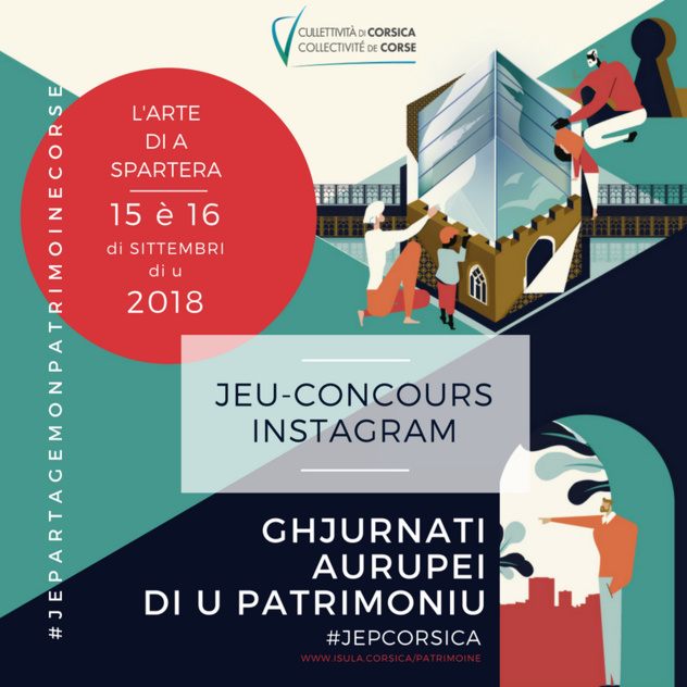 Jeu-concours Instagram #JEPartageMonPatrimoineCorse