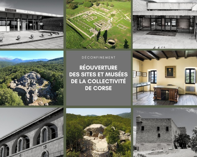 Déconfinement : réouverture des sites et musées de la Collectivité de Corse Déconfinement : réouverture des sites et musées de la Collectivité de Corse