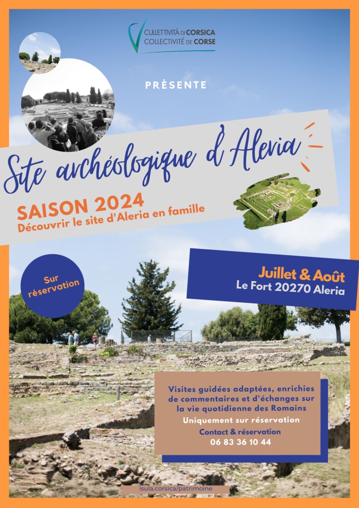 Découvrir le site antique d'Aleria en famille  | Saison 2024