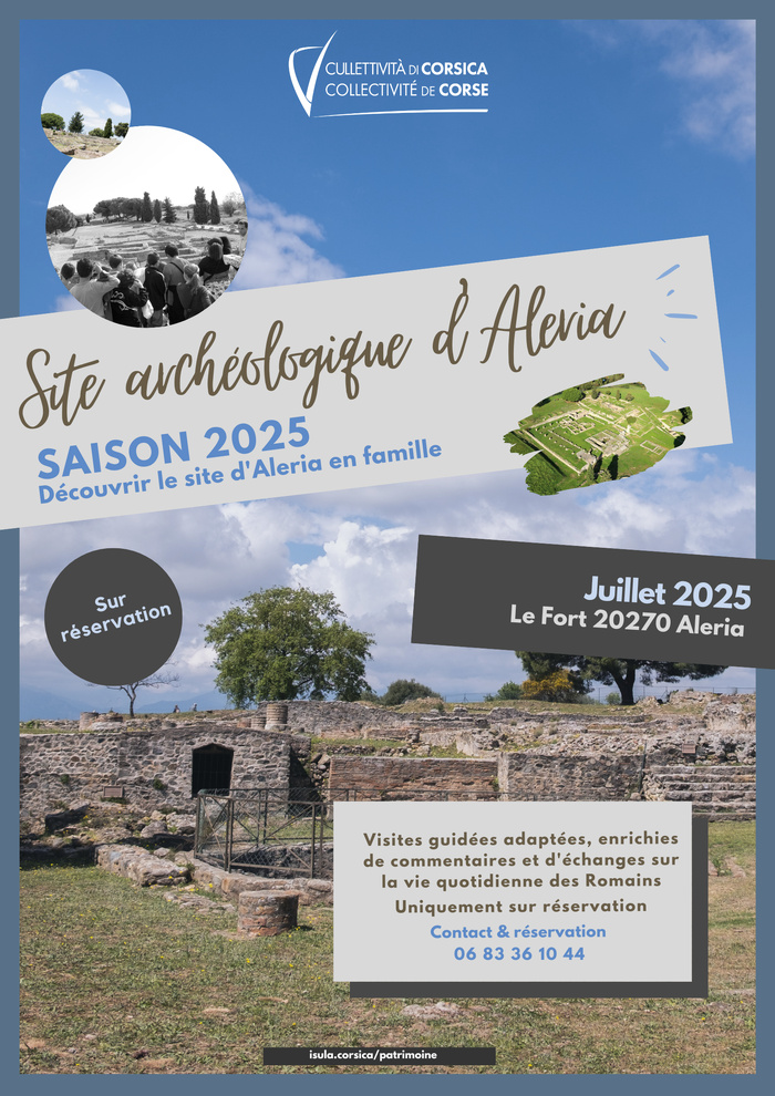 Découvrir le site antique d'Aleria en famille  | Saison 2025 Découvrir le site antique d'Aleria en famille  | Saison 2025