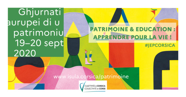 Le programme des Journées européennes du patrimoine 2020 de la Collectivité de Corse