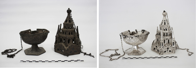 avant traitement / après traitement avant traitement / après traitement