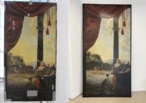 Restauration des tableaux du Château de la Punta Restauration des tableaux du Château de la Punta