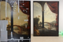 Restauration des tableaux du Château de la Punta