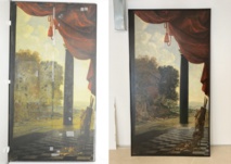 Restauration des tableaux du Château de la Punta