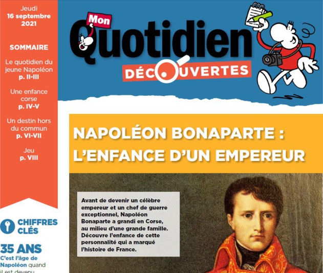 Mon Quotidien édition spéciale Napoléon
