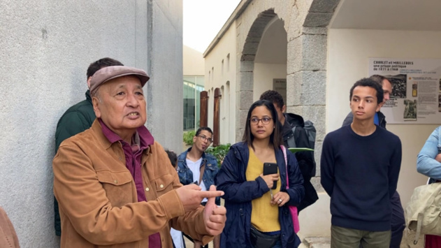 Joël Ravoahangy Andrianavalona, en octobre 2022 au Fort Charlet, Calvi. Joël Ravoahangy Andrianavalona, en octobre 2022 au Fort Charlet, Calvi.