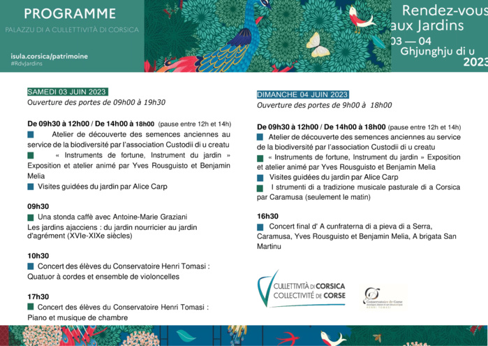 Les Rendez-vous aux Jardins | Edition 2023 Les Rendez-vous aux Jardins | Edition 2023