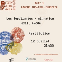 Festiv’ Aleria Antica | Edition 2024 Festiv’ Aleria Antica | Edition 2024