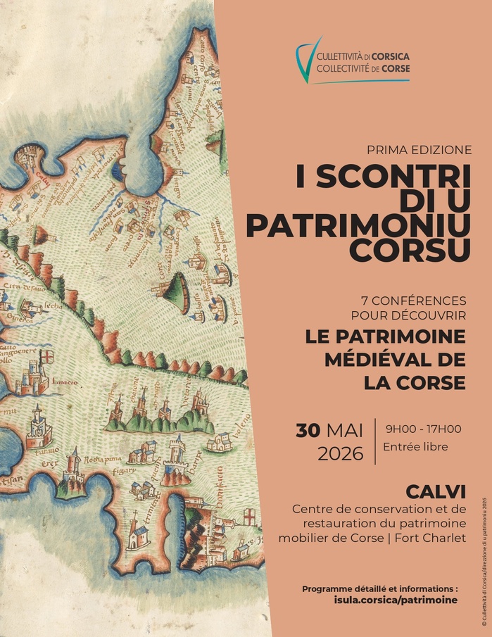 I Scontri di u Patrimoniu Corsu : une journée de conférences sur le patrimoine médiéval corse I Scontri di u Patrimoniu Corsu : une journée de conférences sur le patrimoine médiéval corse