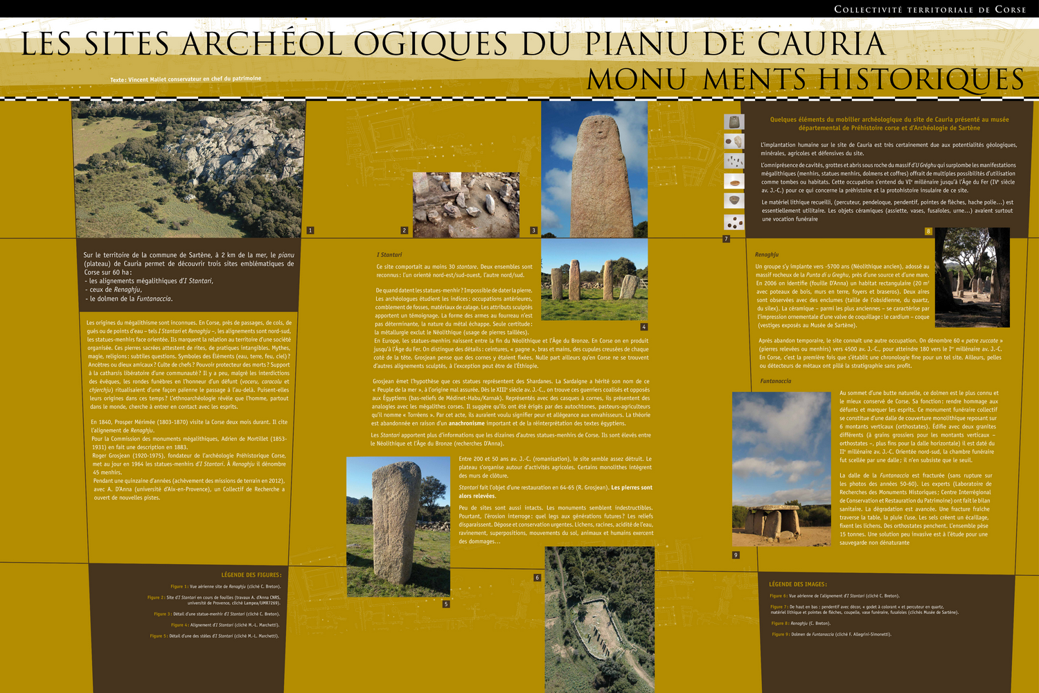 Les sites archéologiques du pianu de Cauria Les sites archéologiques du pianu de Cauria