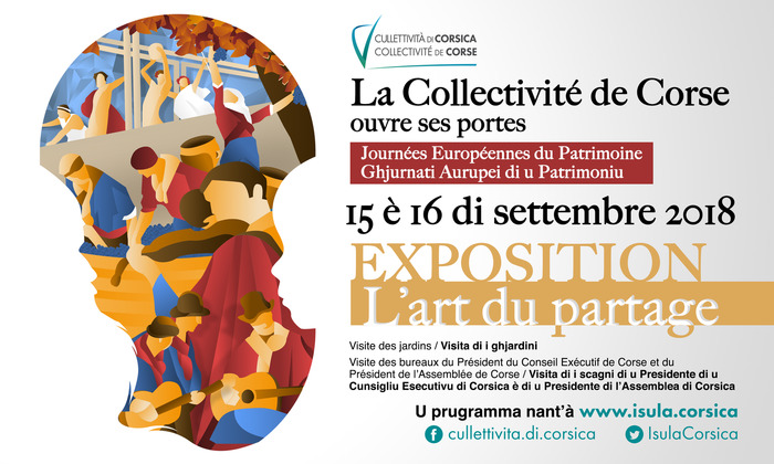 Le Programme des Journées européennes du patrimoine 2018 de la Collectivité de Corse