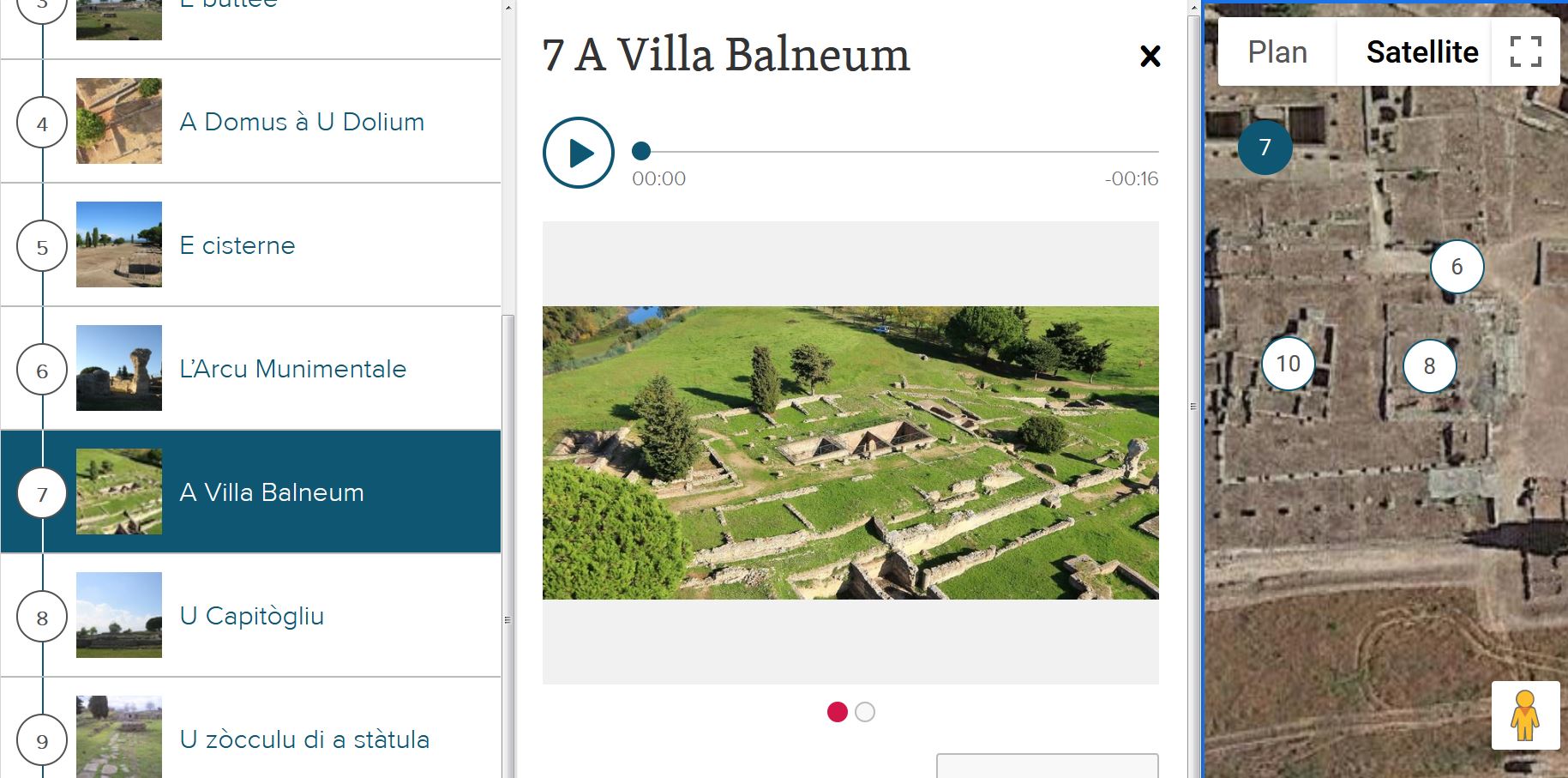 Visites virtuelles des sites et des musées d'archéologie