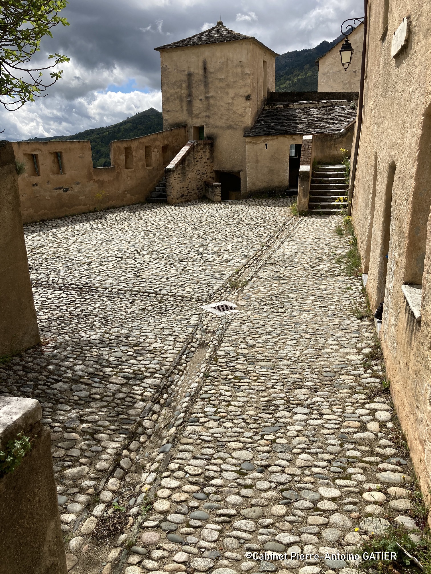 Corte - CPA Corse Corsica circulé Corté Paoli Corte - CPA Corse Corsica circulé Corté Paoli