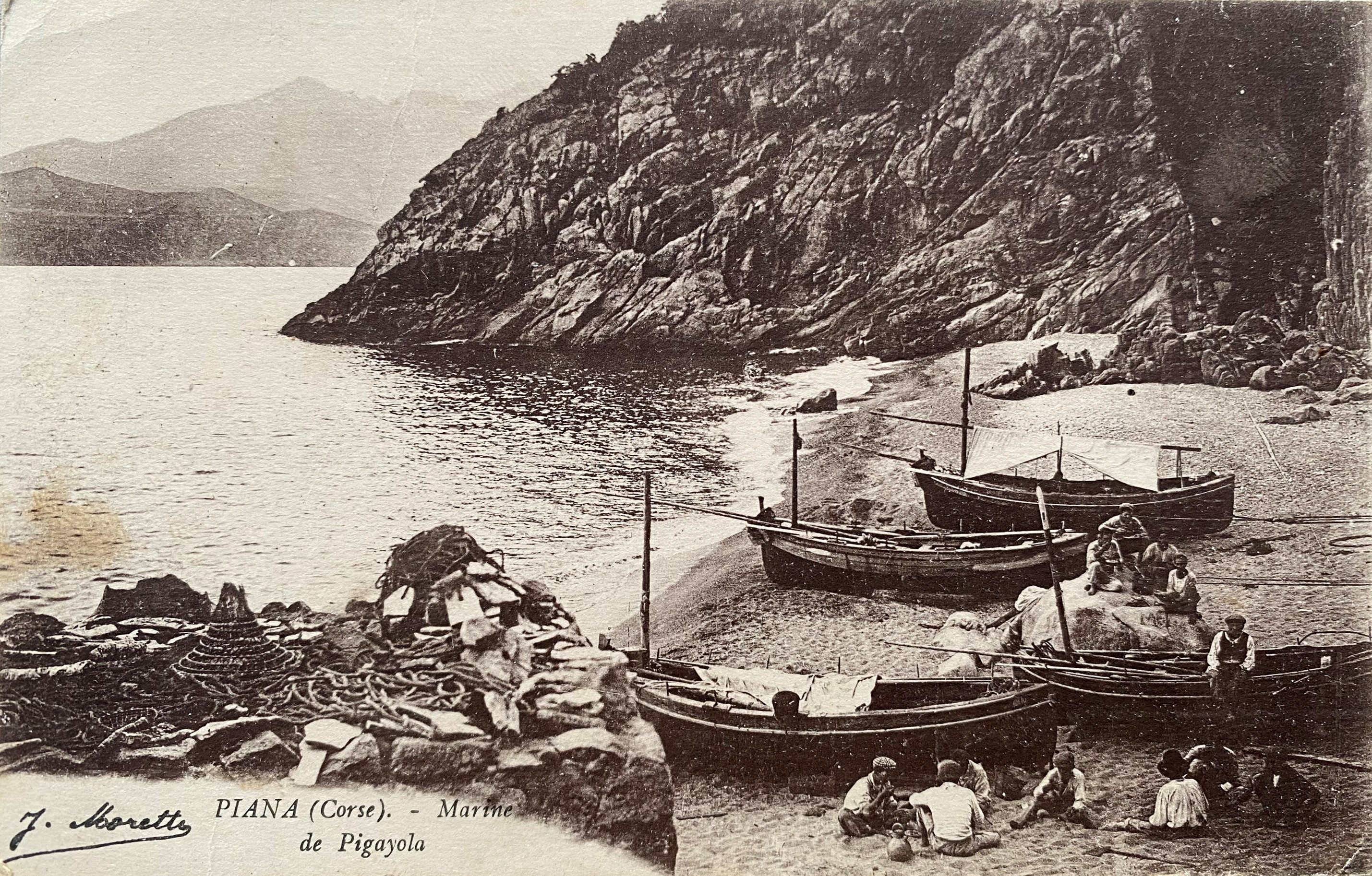 Escale à Sète, le village corse