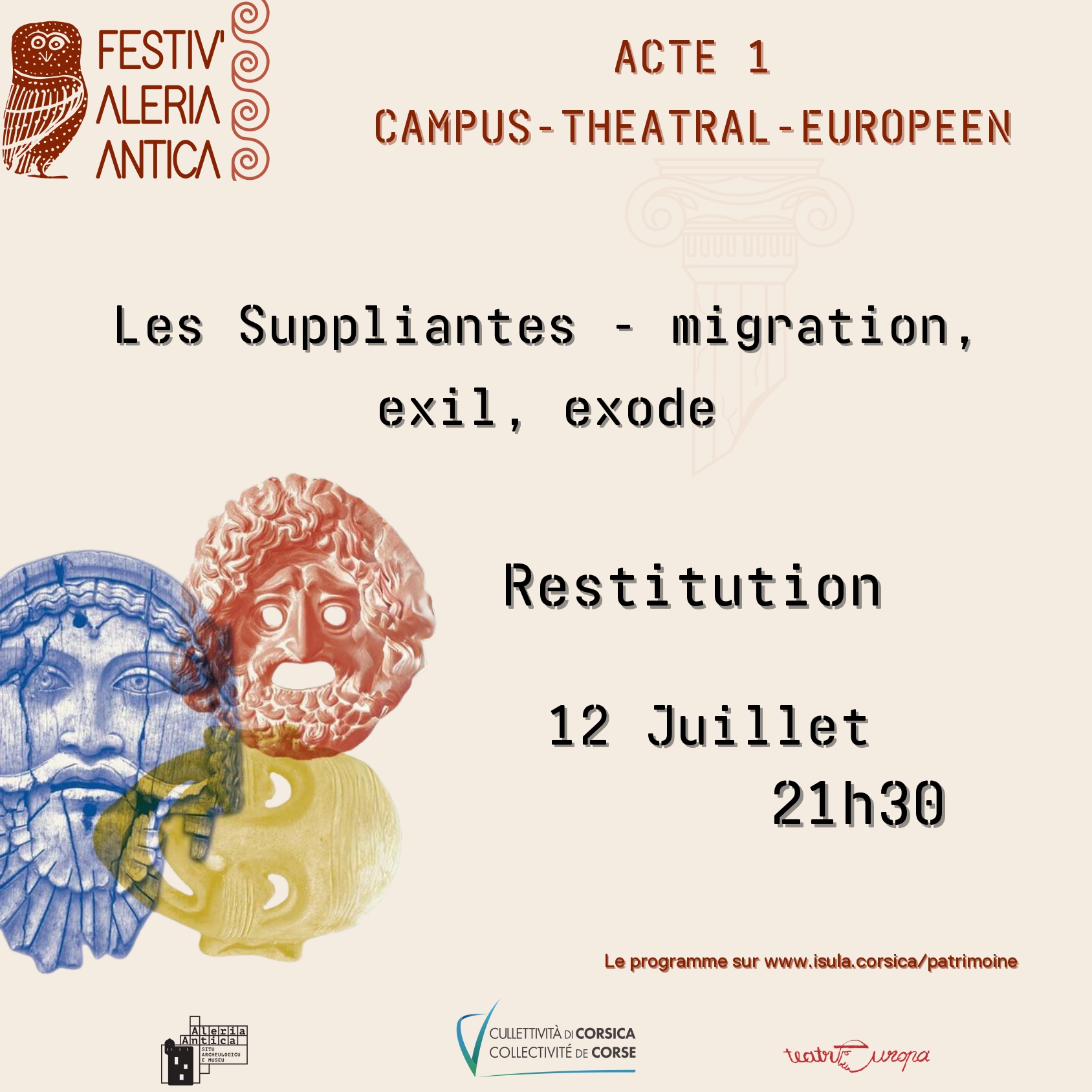 Festiv’ Aleria Antica | Edition 2024 Festiv’ Aleria Antica | Edition 2024