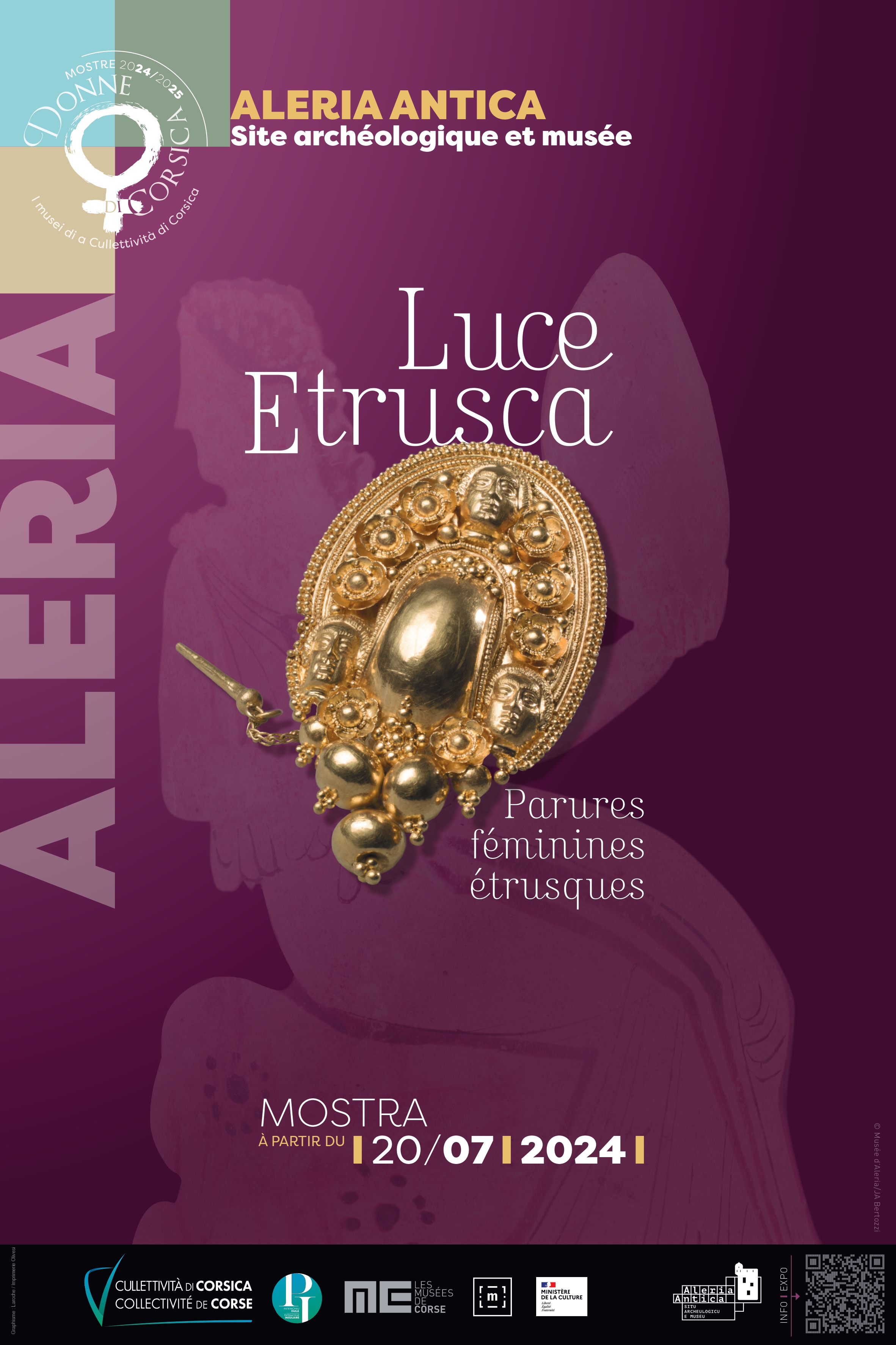 Exposition — « LUCE ETRUSCA - Parures féminines étrusques » Exposition — « LUCE ETRUSCA - Parures féminines étrusques »