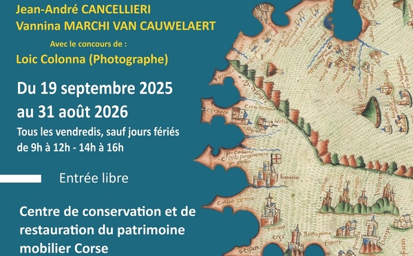 Exposition — Les lieux de mémoire de la Corse médiévale, au CCRPMC à Calvi
