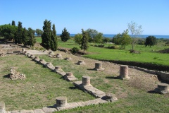 Aleria, angle sud ouest pretoire