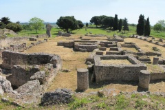 Aleria - Bains, pretoire, temple