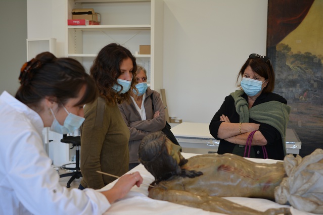Les ateliers du Centre de Conservation-Restauration du patrimoine mobilier de Corse 