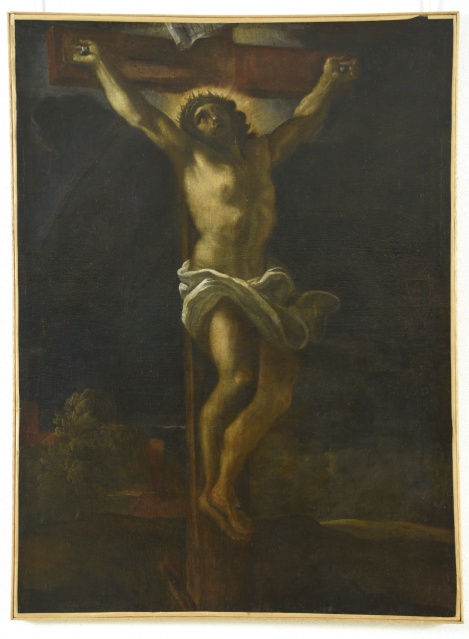 Le christ en croix - Baciccio